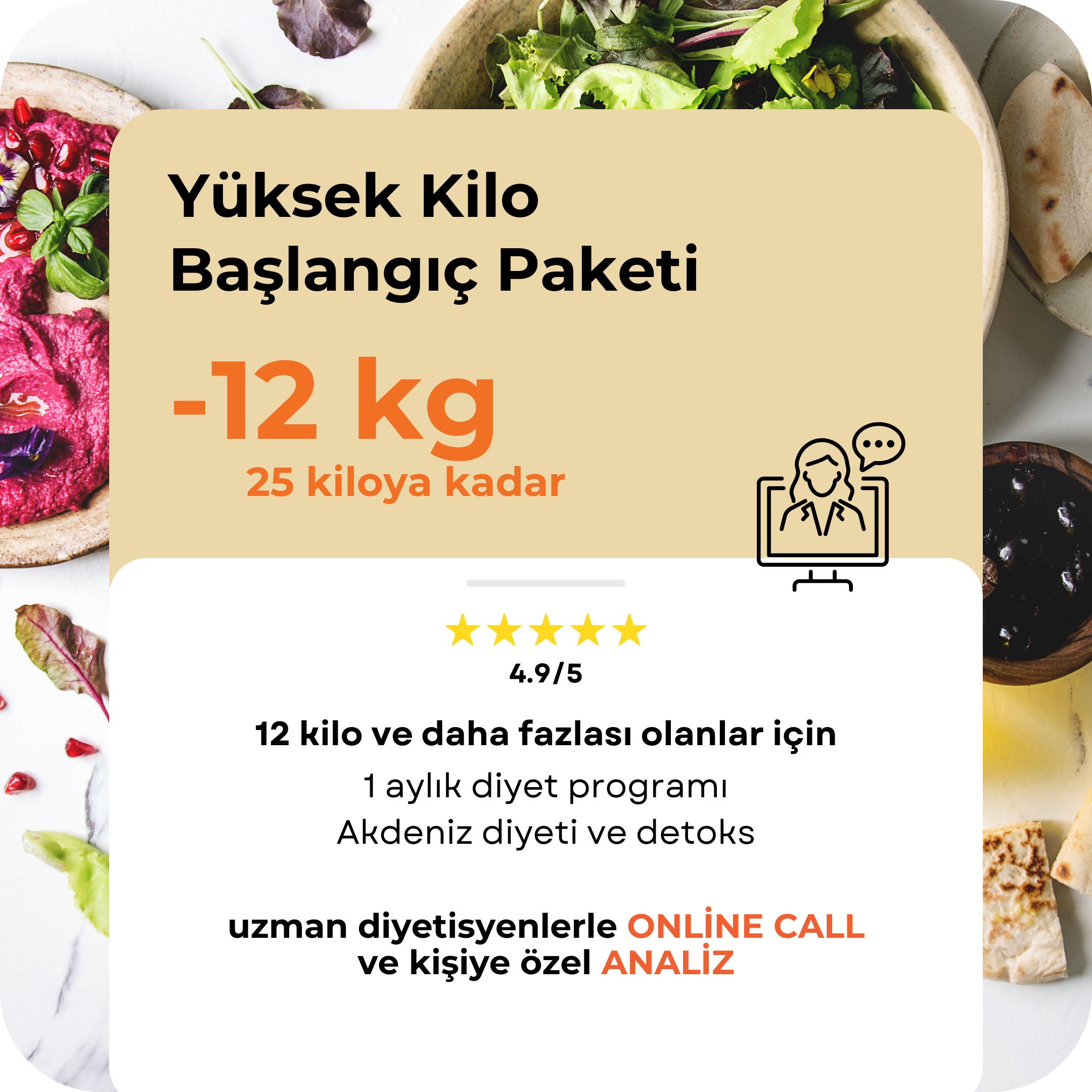 Yüksek Kilo Başlangıç Paketi