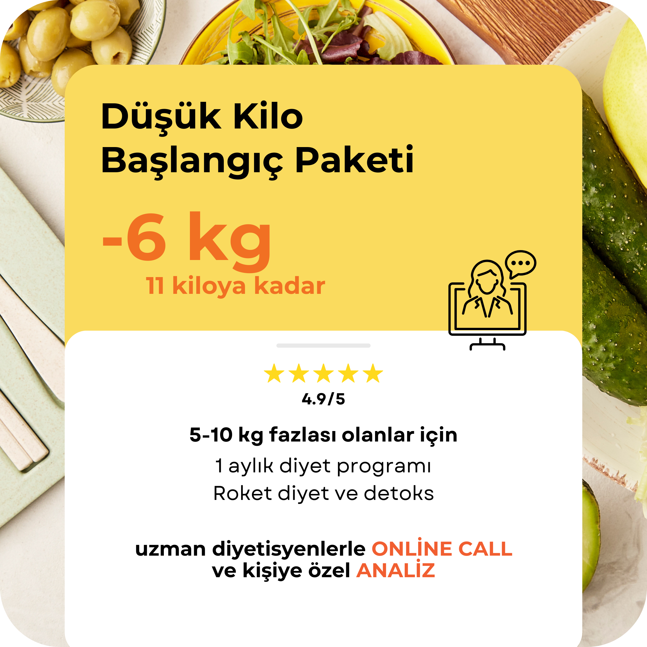 Düşük Kilo Başlangıç Paketi